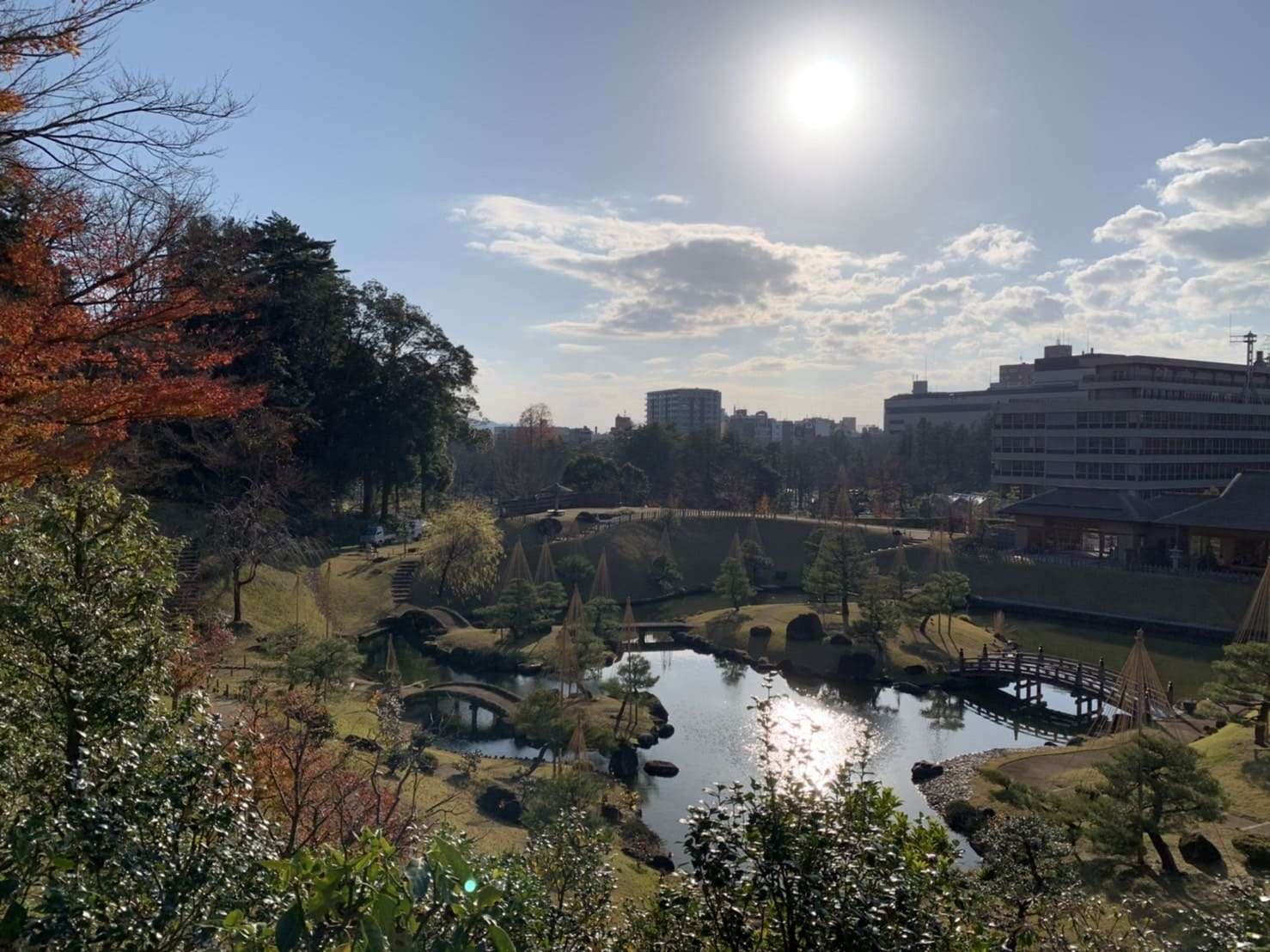 金沢城公園の庭園