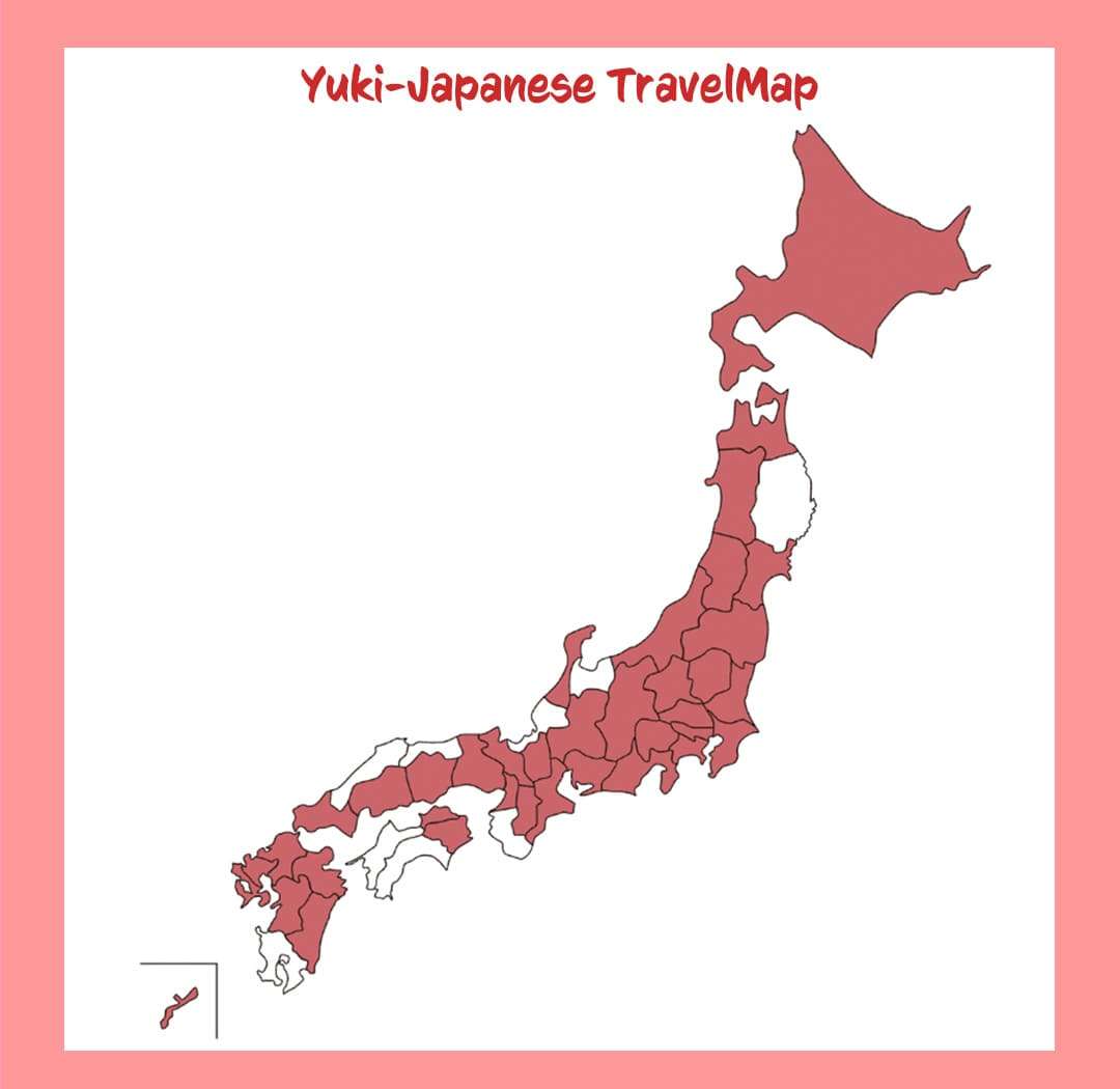 Yuki-Japanese TravelMapロゴ