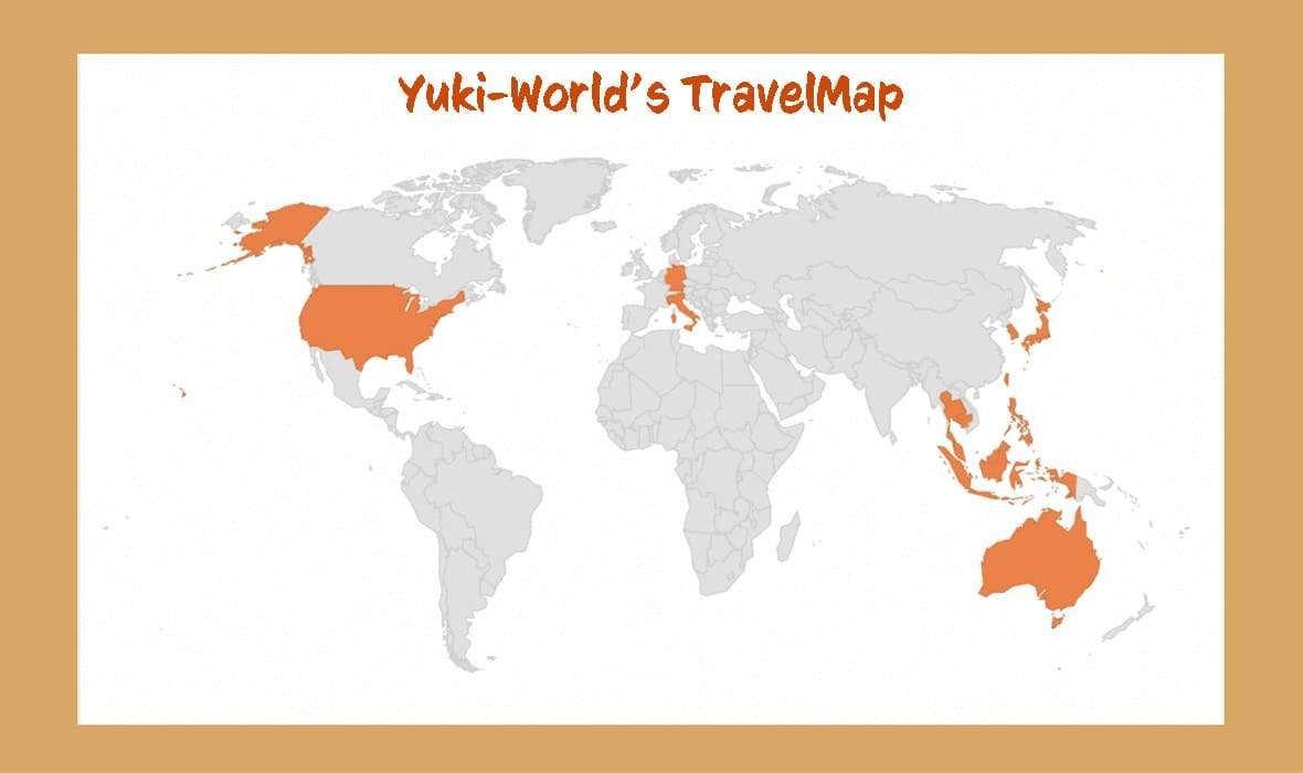 Yuki-World's TravelMapロゴ