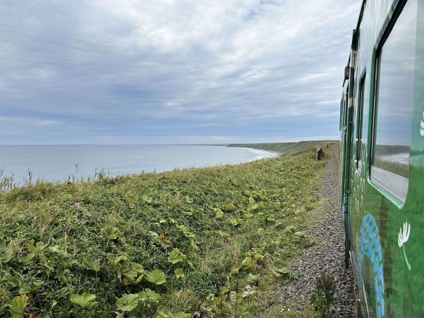 海岸と鉄道